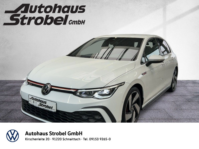 Golf VIII GTI 2.0 TSI DSG ACC LED Navi Kamera Park-Ass Sitzhzg Side-Ass Bluet.