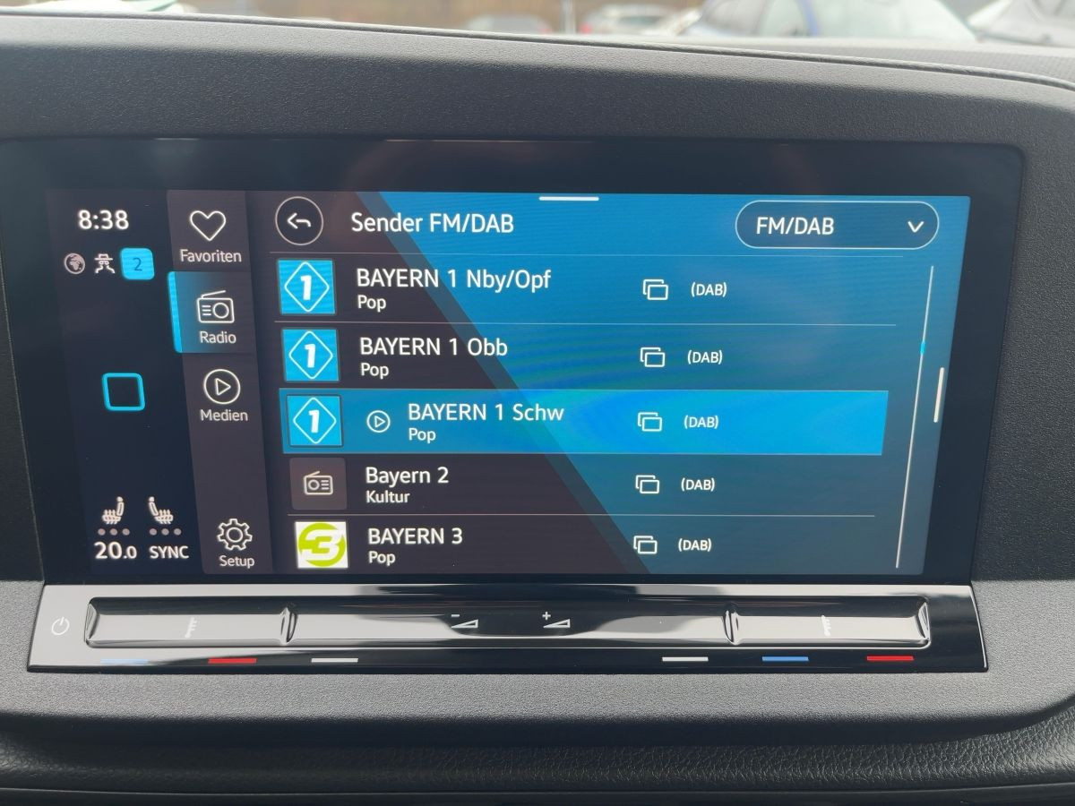 Caddy 2.0 TDI ACC Navi LED Kamera DAB+ Climatronic ISOFIX Sitzh. Bluet.