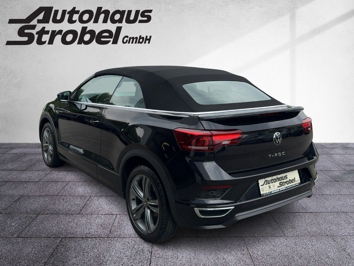 T-Roc Cabriolet 1.5 TSI DSG R-Line ACC LED Leder Navi Kamera Keyless Sitzhzg Blind-Spot