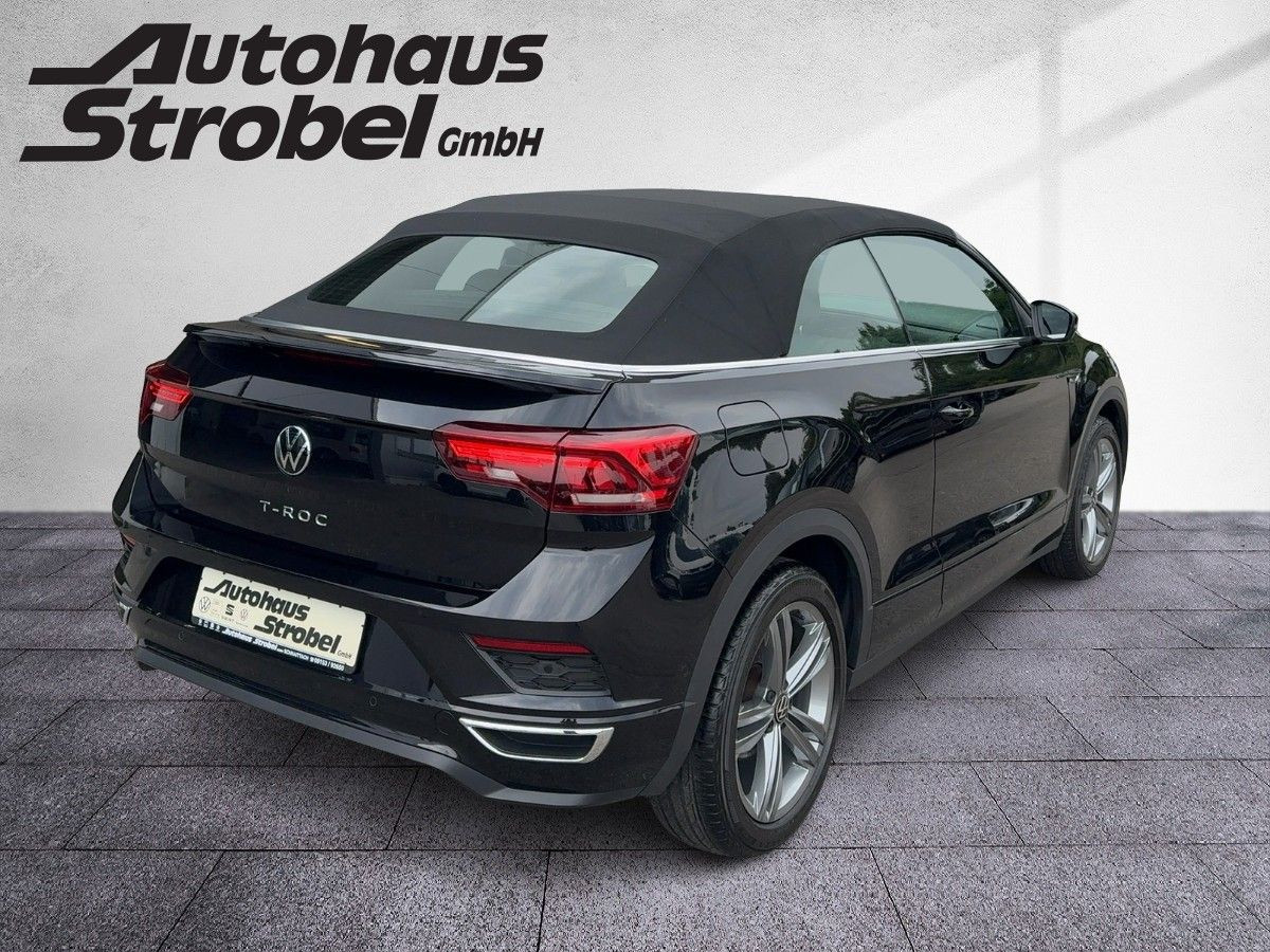 T-Roc Cabriolet 1.5 TSI DSG R-Line ACC LED Leder Navi Kamera Keyless Sitzhzg Blind-Spot