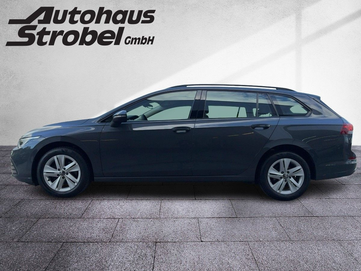 Golf VIII Variant 1.0 eTSI DSG Life ACC Navi LED Kamera DAB+ Lane Ass. Climatronic Sitzh.