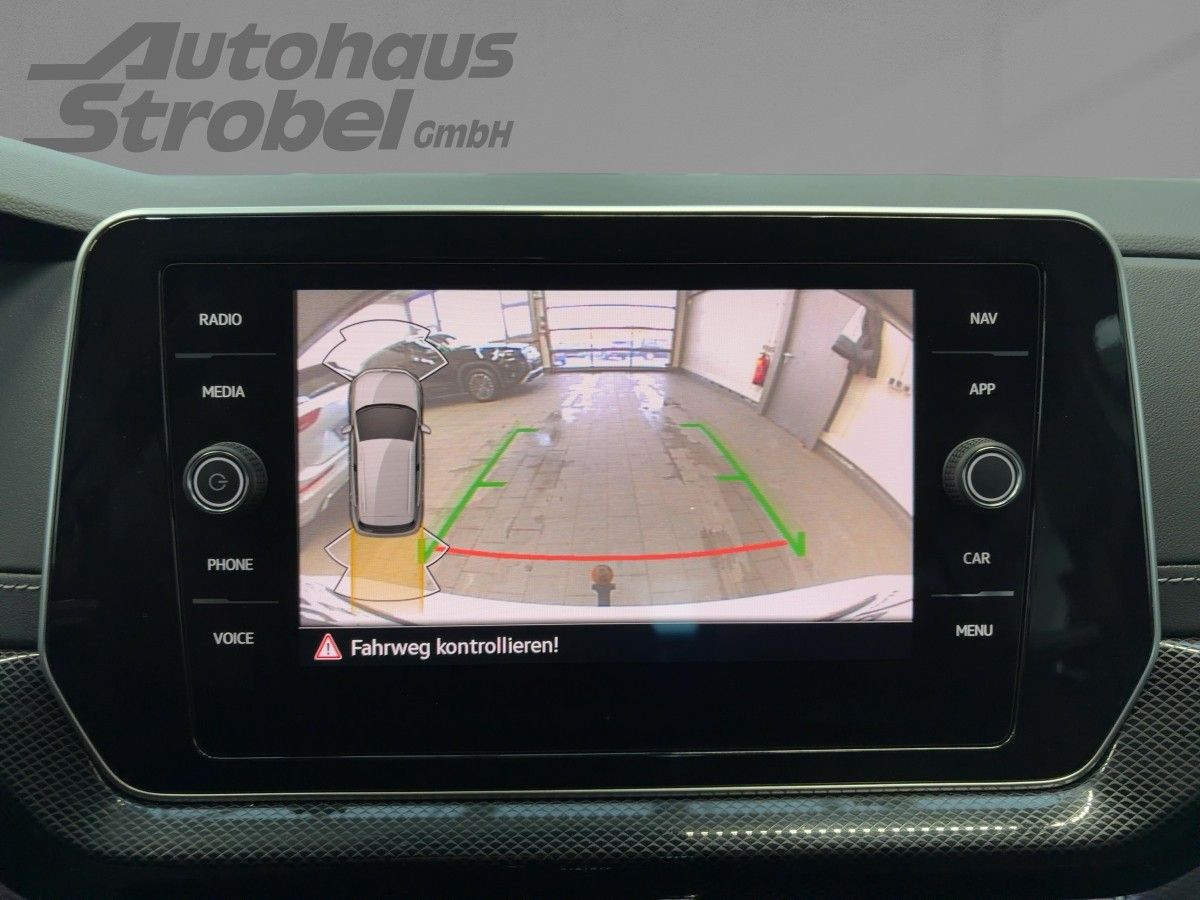 T-Cross 1.5 TSI DSG R-Line 3,99 % ACC Kamera LED-Matrix Bluet. Sitzh.