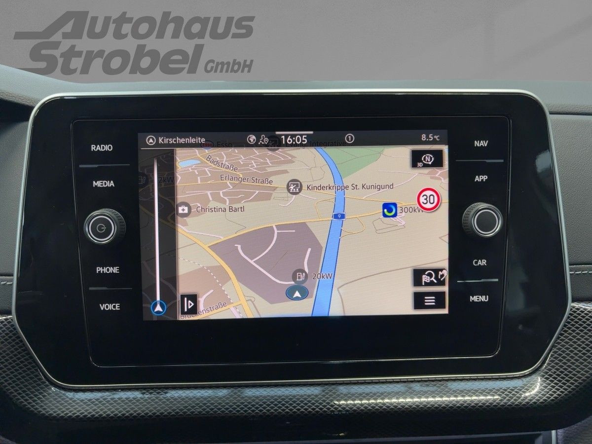 T-Cross 1.5 TSI DSG R-Line 3,99 % ACC Kamera LED-Matrix Bluet. Sitzh.