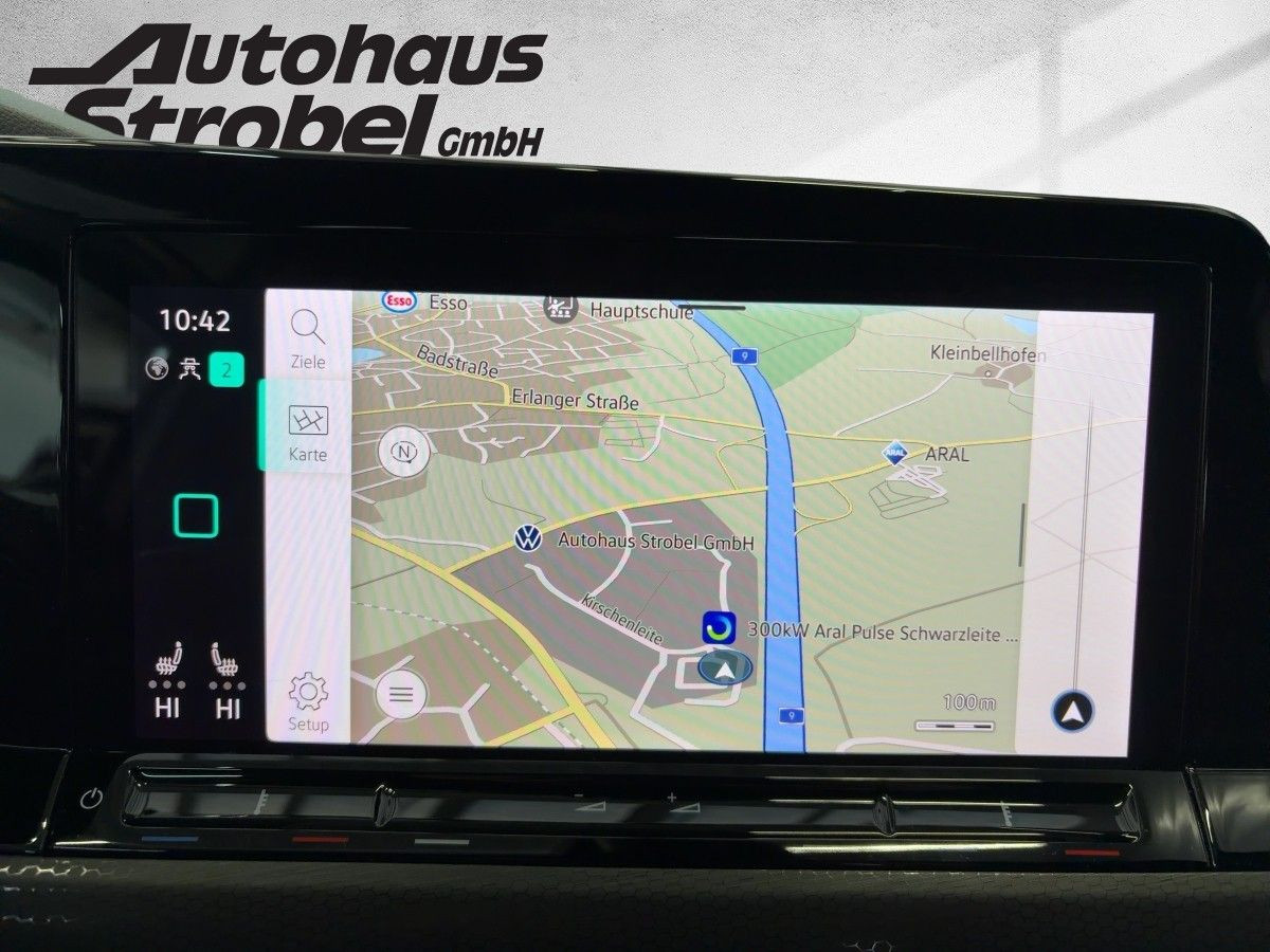 Golf VIII GTI 2.0 TSI Navi LED Plus Climatronic Einparkh. Lane Ass. Bluet.