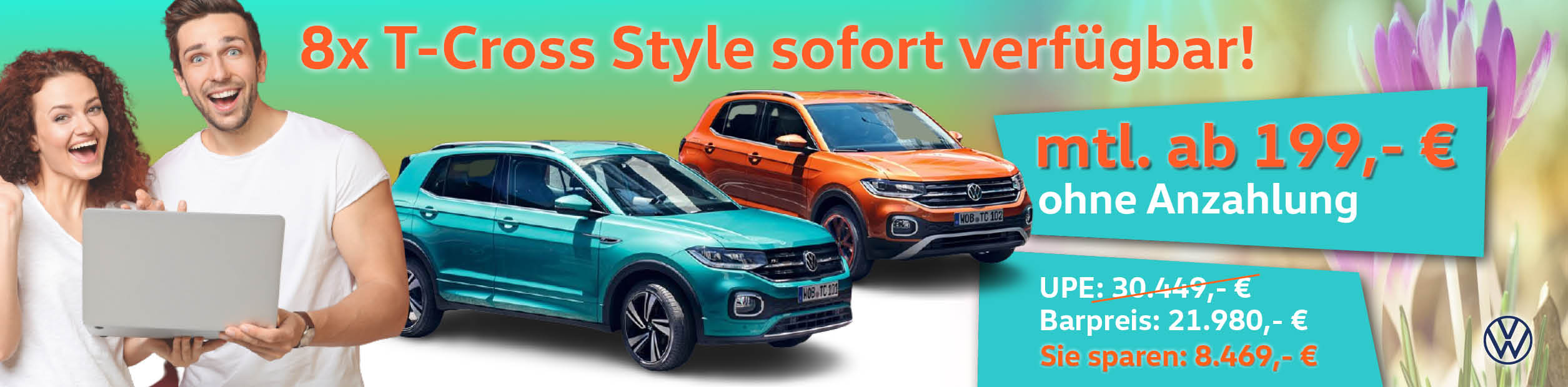 Slider T-Cross Style Lagerwagen